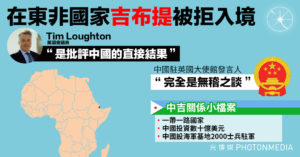 英國會議員東非國家吉布提被拒入境 指是批評中國的直接結果