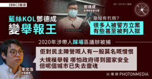 「藍絲KOL」鄧德成變「舉報王」 組民間義工團舉報疑違法者