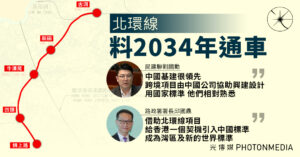 北環線｜料2034年通車 議員倡用中國標準、技術 由政府、港鐵把關