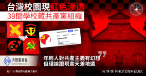 台灣39校藏共產黨社團 學者促揭資金與組織網絡